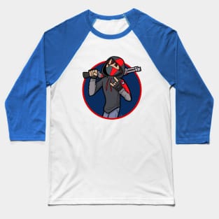 Shooter Cartoon Baseball T-Shirt